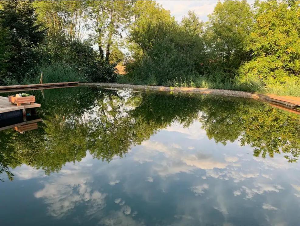 Ecolieu Le Chant Du Temps Bed and Breakfast Saint-Usuge Esterno foto